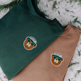 Bogey the Bear Crewneck - Brún