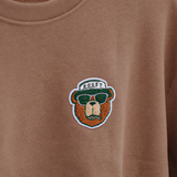 Bogey the Bear Crewneck - Brún